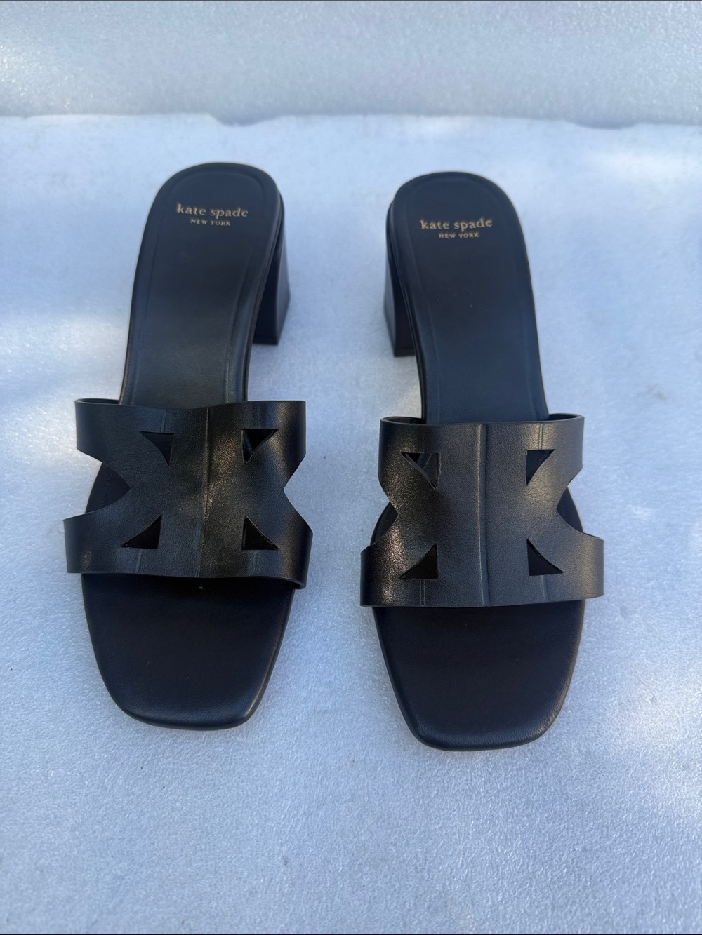 kate spade new york Women's Duo Heel Sandal
Black new
